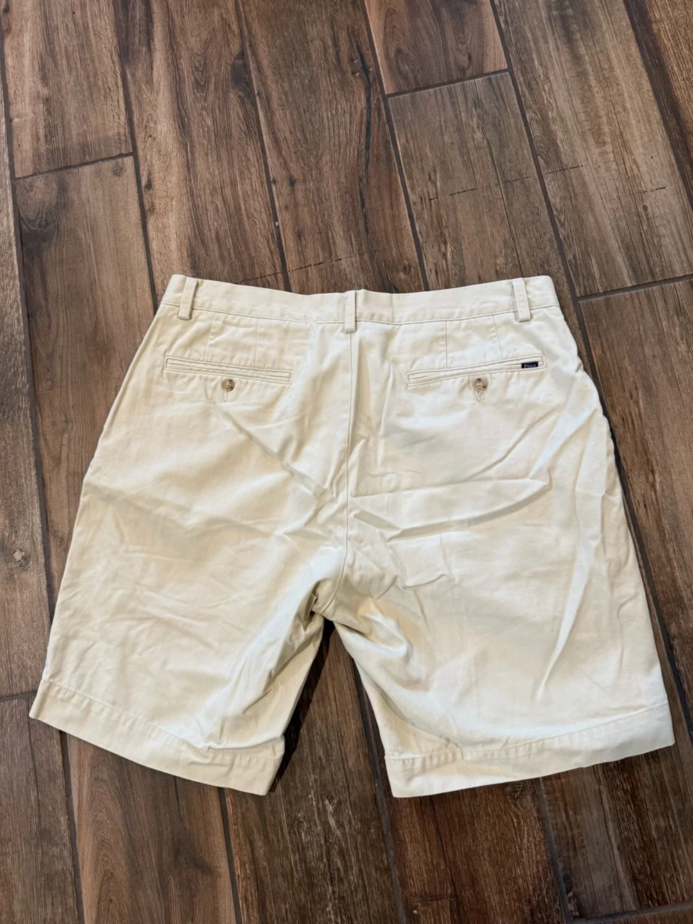 Ralph Lauren Men's Chino Shorts in Light Cream